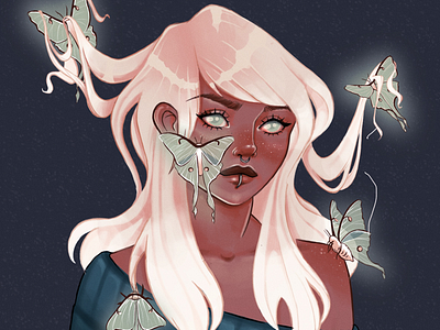 Luna Moth Queen