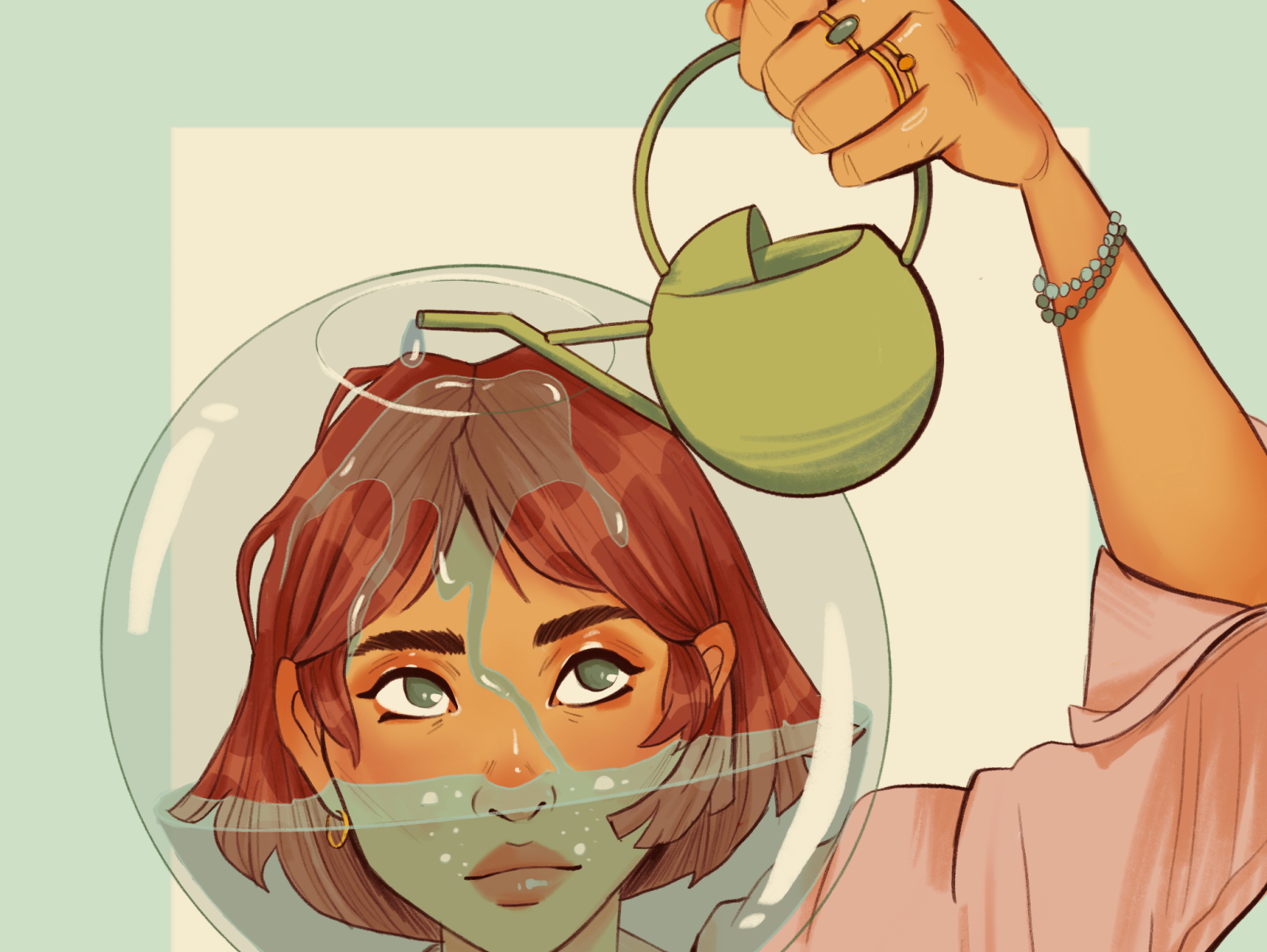 Water Yourself by Dani Congdon on Dribbble