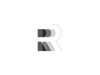 RAINN Logo Redesign (B&W) branding design form graphic design icon logo negative space progression shape elements