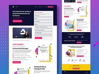 Landing Page Sumie Ideas graphicdesign landing page ux uxdesign web web design webdesign