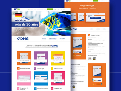 Web deign for dental Materials for oral health design ui web web design