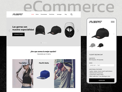 E-commerce - redesign concept