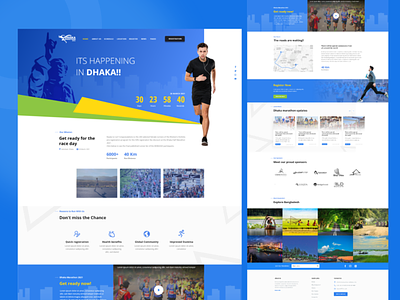 Dhaka Marathon Web UI