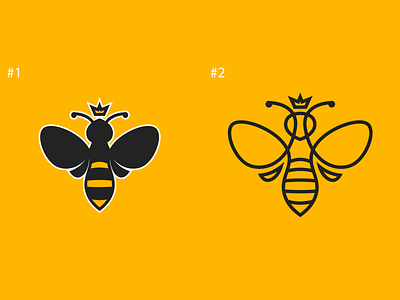 Логотип с пчелой