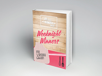 Recipe Book Design book mockup print product