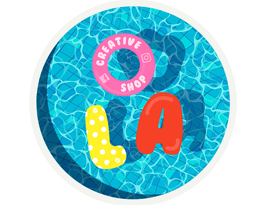 Creative Shop LA Sticker