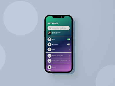 Settings Daily UI - 007