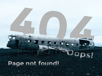 404 Page Daily UI - 008 3d 404 animation app branding dailyui design error graphic design illustration logo page ui ux vector web web design
