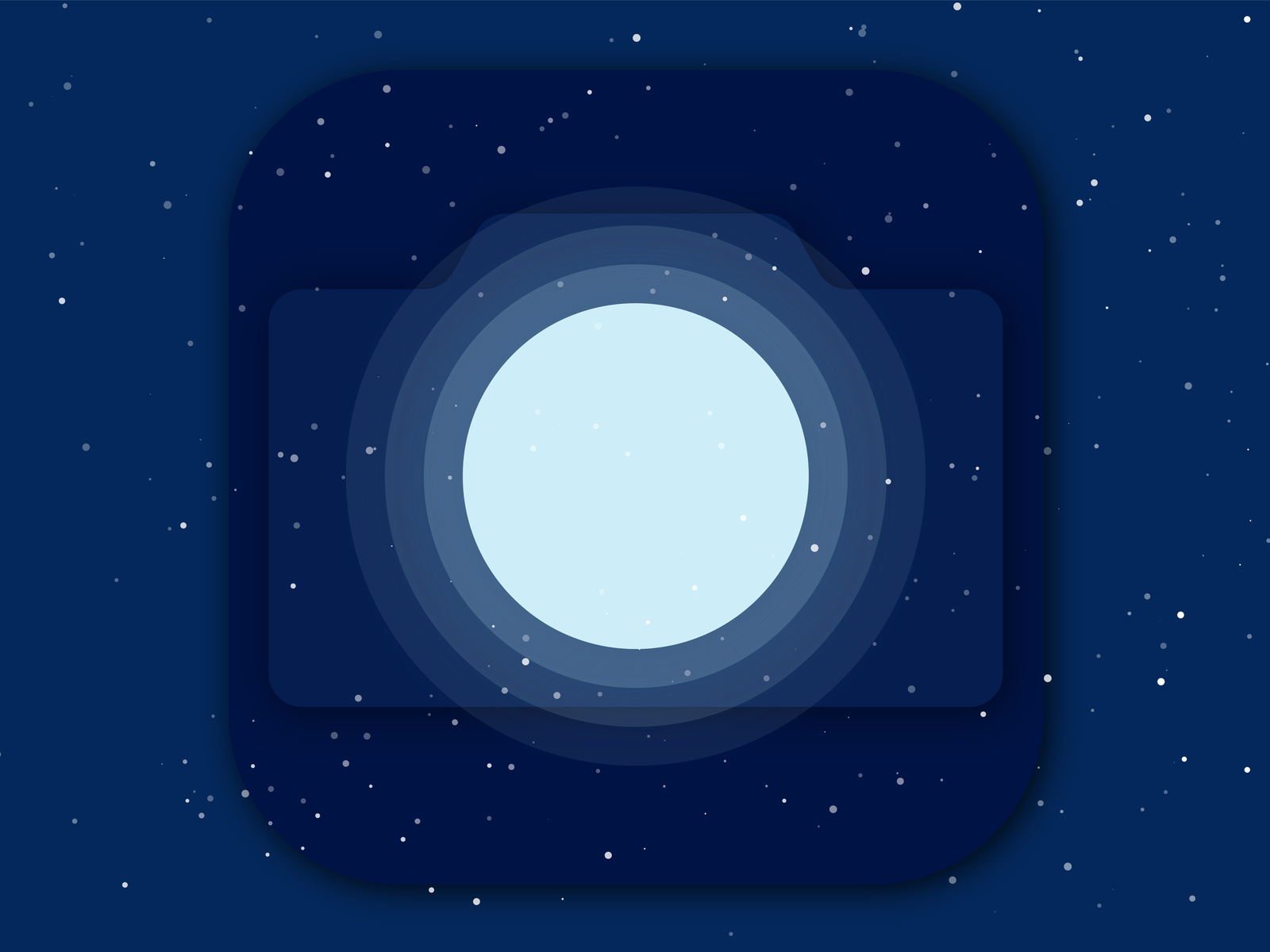 App icon for night photography by Shelbs on Dribbble