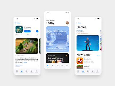 iOS AppStore Redesign