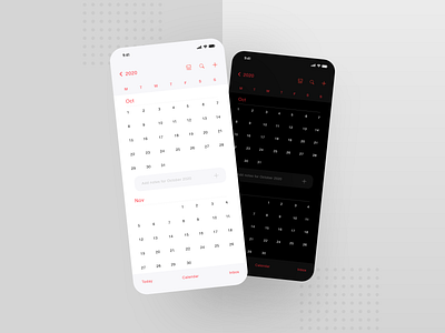 iOS Calendar Redesign