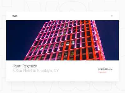 Hyatt Website design hotel hotel app hotel booking hotels minimal product design redesign responsive design ui ux web design website website design