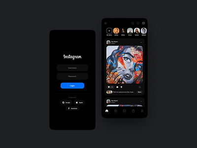 Instagram Concept Redesign #01