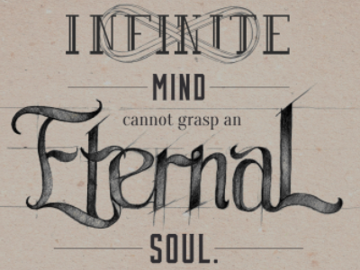 Eternal II eternal grasp hand drawn type infinite infinity mind soul think type