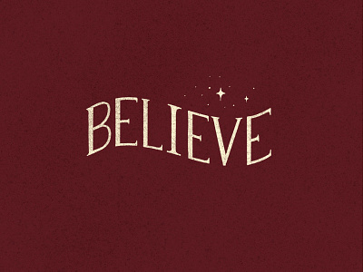 Believe belief believe faith god hand lettering hand made inspire lettering miracle miracles quote stars type typography