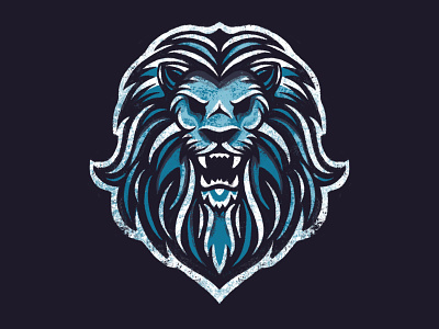 Lion drawing graphic design growl grunge king lion lion head lion logo lions logo logo design logo mark logodesign mane mean rawr roar roaring texture