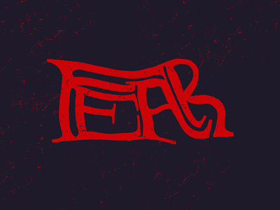 FEAR dread emotional emotional design emotions experiment fail failure fear fearful fearless fears handlettering lettering question test trial type typography