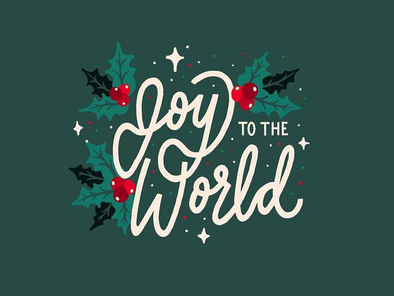 Joy to the World by Brad Hansen on Dribbble