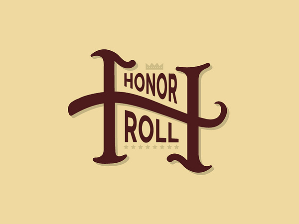 Honor Roll by Brad Hansen on Dribbble