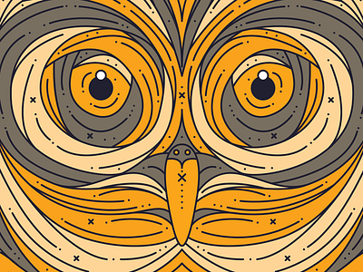 Owl Detail linework owl owl art owl tattoo owls stylized owl tattoo idea