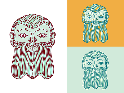 Done! beard bearded mountain beard mountain man vector beard