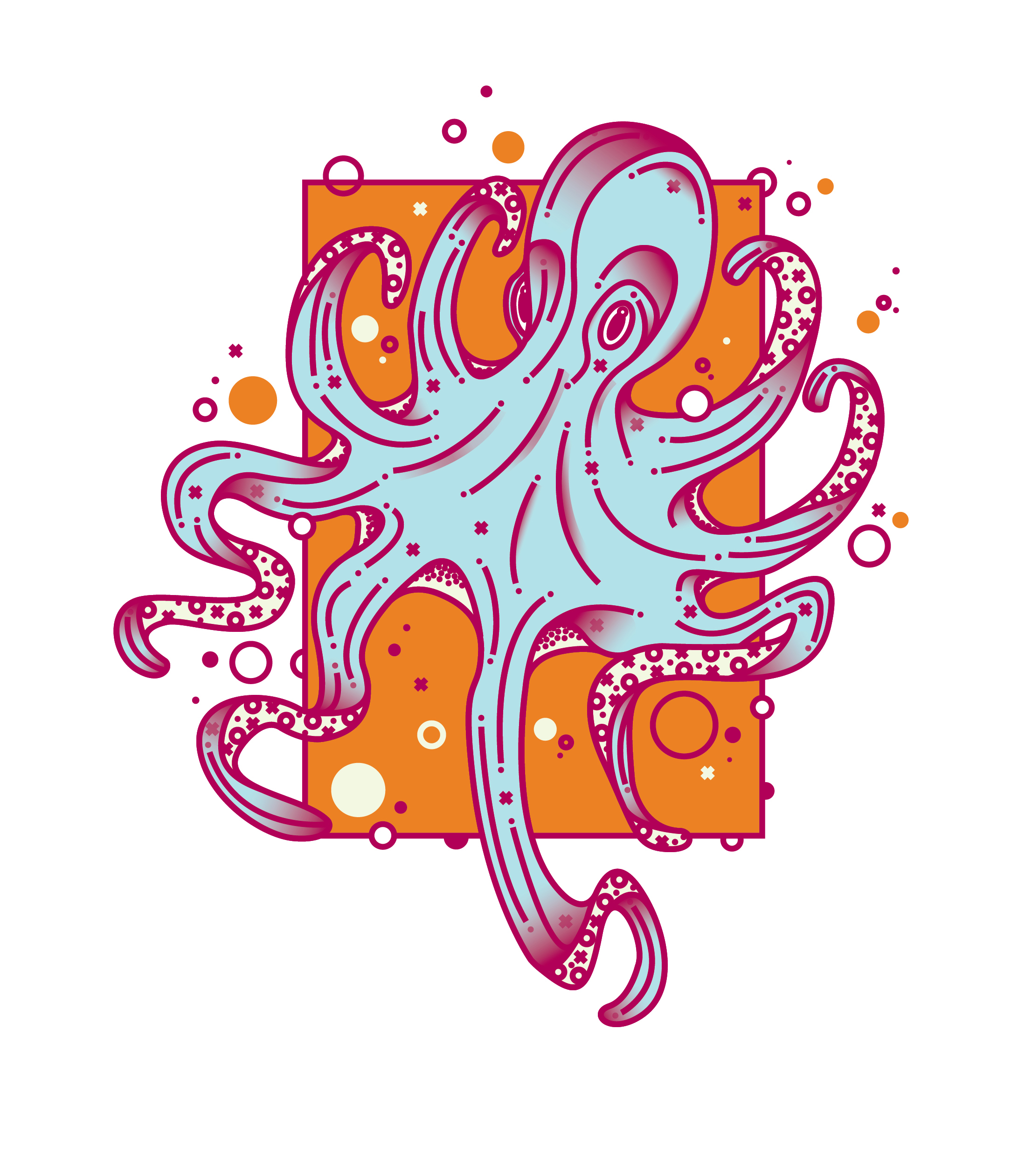 Octo By Brad Hansen On Dribbble