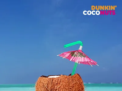 Dunkin' Donuts Mock Ad concept mock ad photoshop