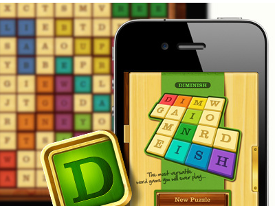 Diminish - a word game for iPad/iPhone