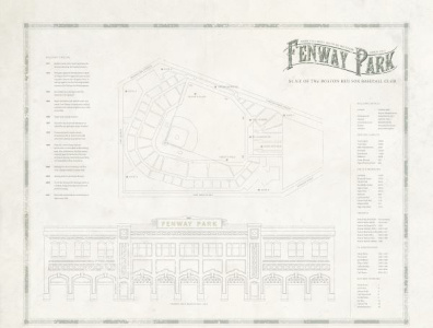 Illustration - Fenway Park