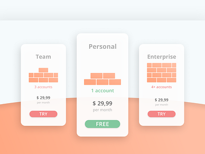 Daily UI Challenge #030 - Pricing