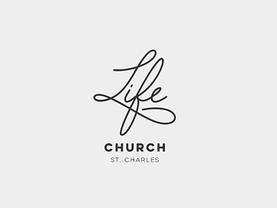 Church Logo Mock Up brand church draft icon logo mock