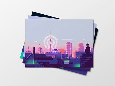 Cityscape Postcards