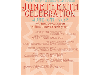 Juneteenth Celebration Poster advertisement branding design illustration illustrator photoshop poster typography vector