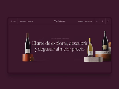 Vino Selección after effects animation ecommerce ecommerce shop figma interface motion ui ux wine