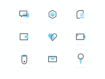 Icon Training app color design icon ui