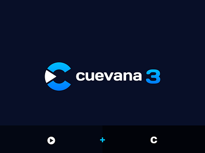 2019 - Cuevana Logo c letter cuevana logo movies netflix streaming