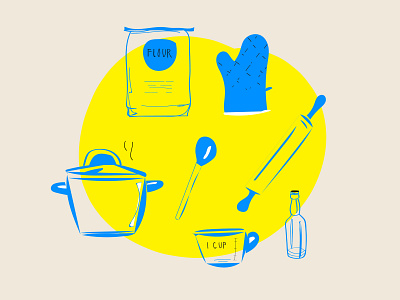 Cookbook doodles design doodles icon illustration vector