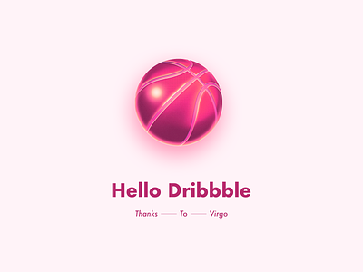 Hello Dribbble！ app design dribbble first shot hello illustration ui