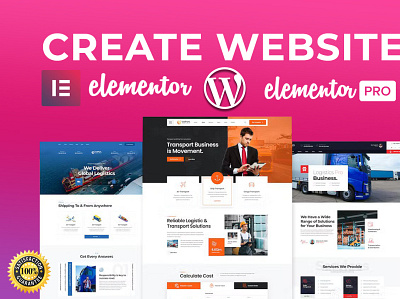 I will be your elementor website creator via elementor pro ecommerce elementor shop website woocommece wordpress