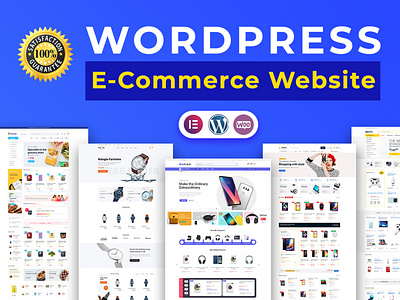 I will create a professional wordpress e-commerce website