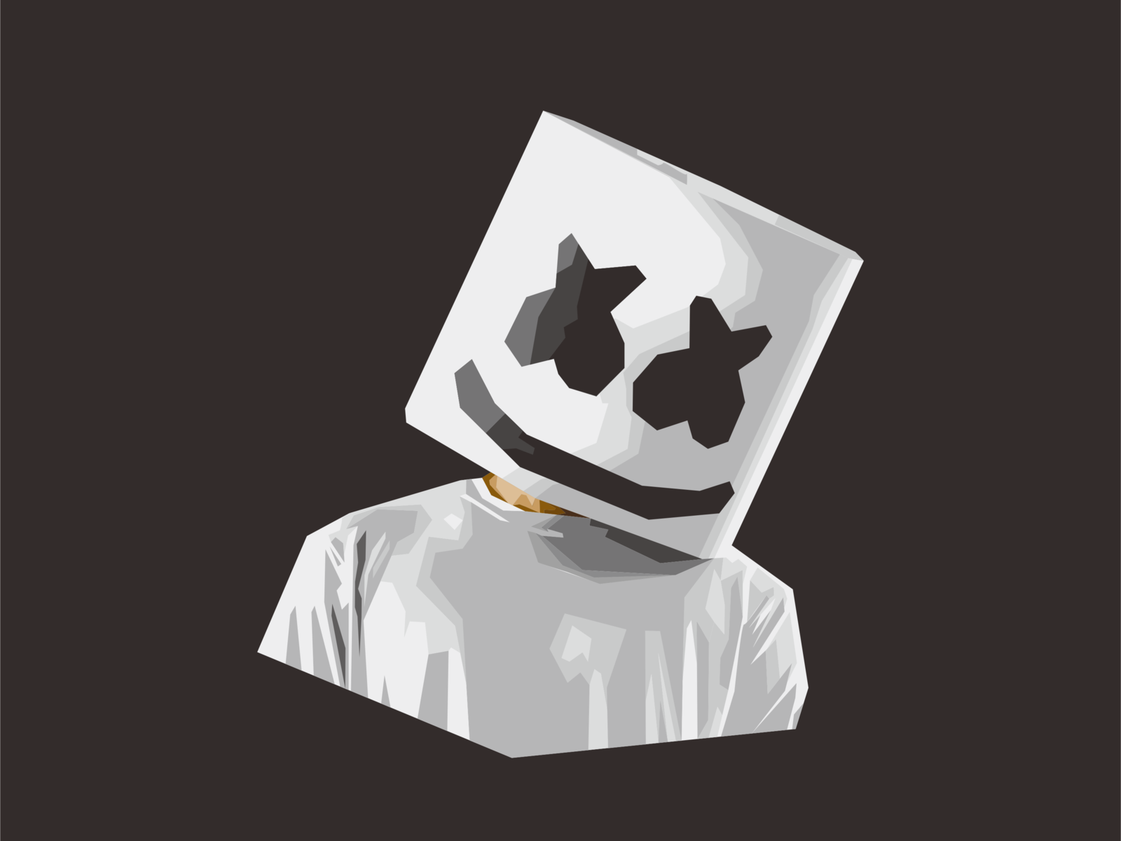 Dj Marshmello by Ian Pangestu on Dribbble