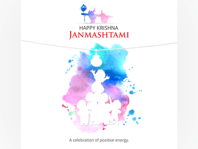 Krishna Janmashtami - 2019 design illustration vector