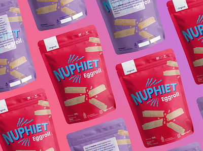 NUPHIET branding design food graphic design logo pa packaging design