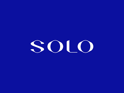 Solo branding design digital furniture geometric identity lettering logo logotype mark