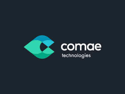 Comae technologies c comet digital identity logo sign tail