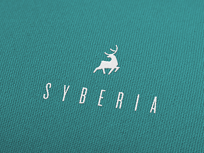 Syberia branding deer logo mark russia siberia sign wear winter