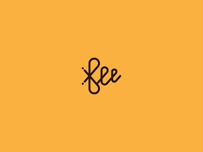 Bee bee honey logo sign