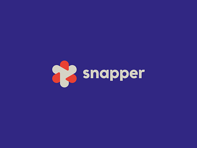 Snapper fusion logo logotype mark rotation sign snap swirl