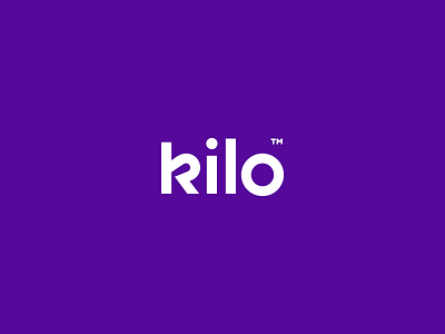 Kilo geometric identity logo logotype sign