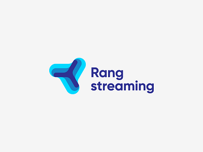 Rang streaming boomerang branding gaming logo logotype mark sign streaming